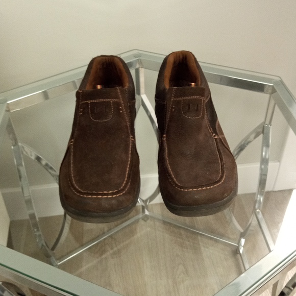 Nunn Bush Men's Brown Leather Slip-On Loafers Size 12M - Picture 3 of 8